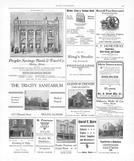 Peoples Savings Bank and Trust Co., The Tri-City Sanitarium, King's Studio, C.F. Hemenway, Root and Van Dervoort, Rock Island County 1905